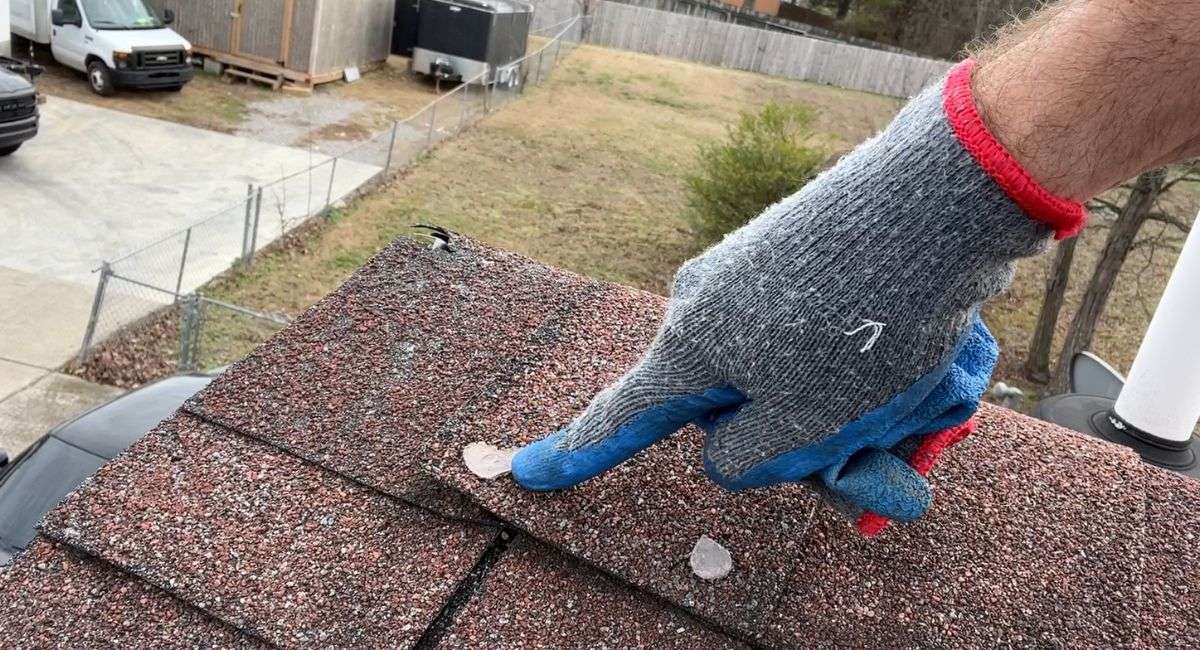 Damage to Asphalt Shingle Roofs - Bad Install