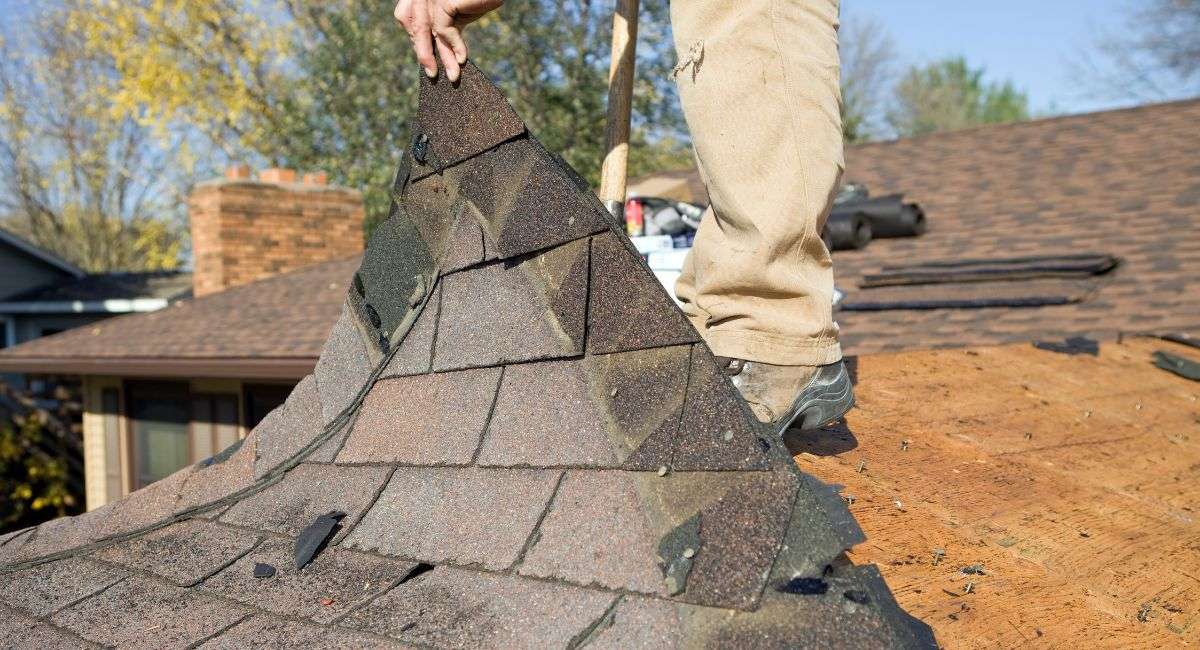 Roof Valley Installation - Removing Material