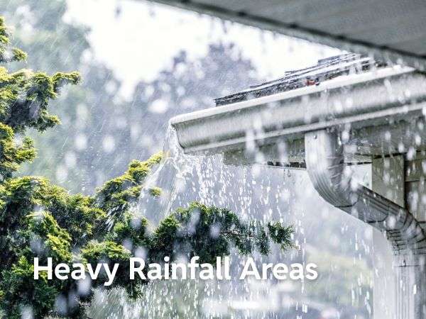 Heavy Rainfall - Seamless Gutters Heavy Rainfall - Seamless Gutters