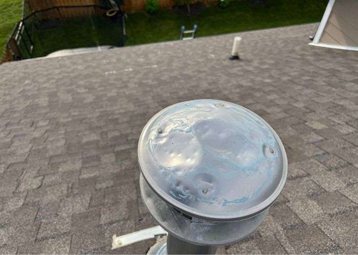 Reporting Storm Damage - Hail Damage to Roof