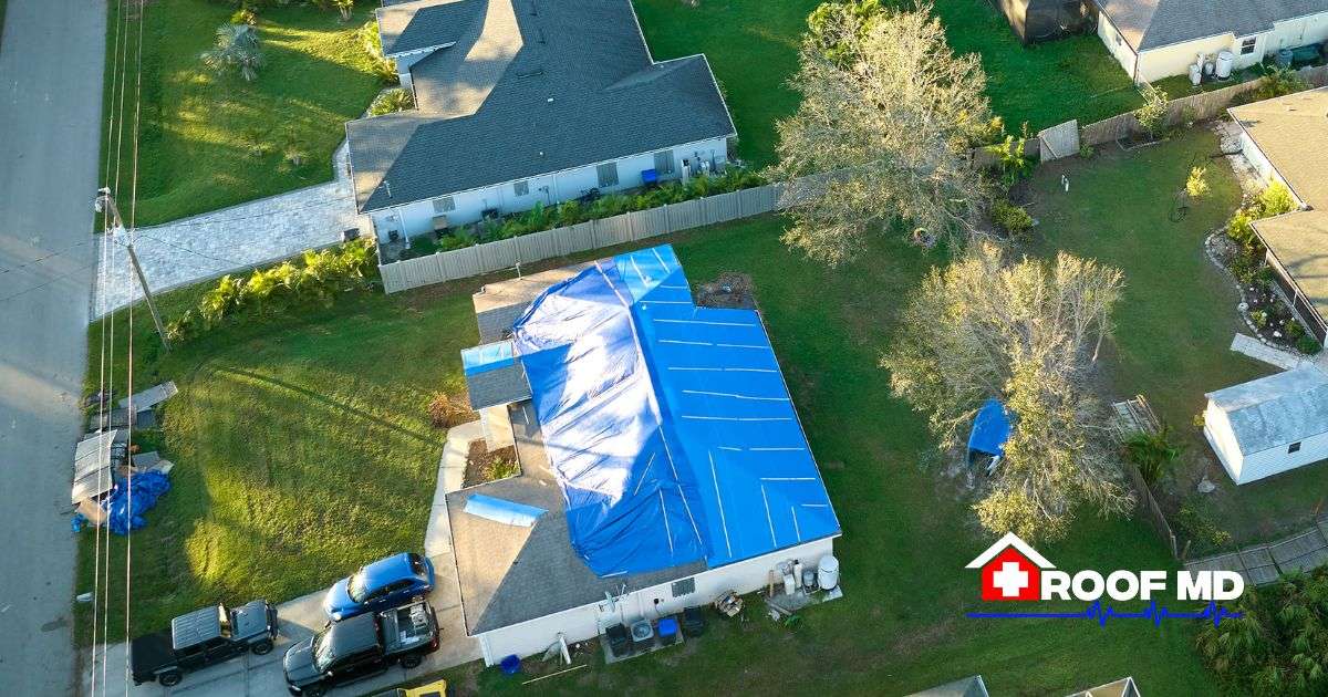 Roof Tarping - Storm Warranty