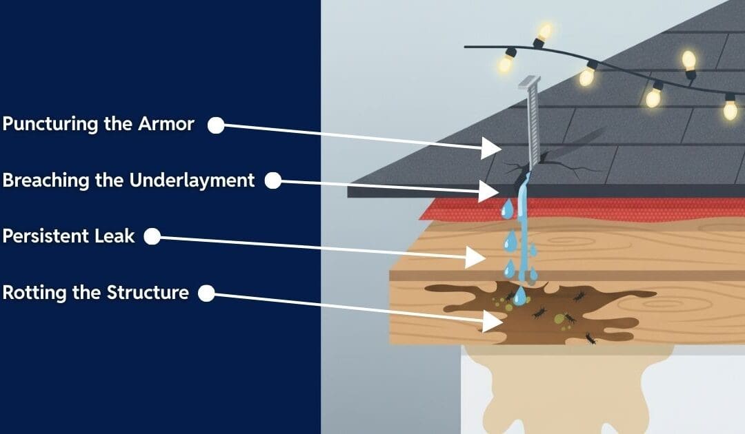A Roofer’s Guide to Holiday Lighting: Protect Your Home