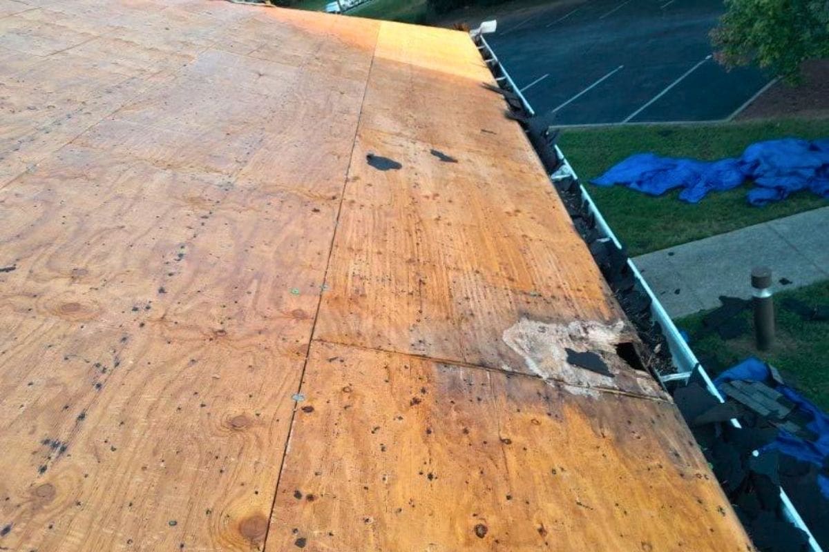Roofing Shortcuts - Damage Sheathing