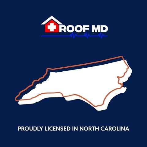 Licensed for Roof Replacement in North Carolina