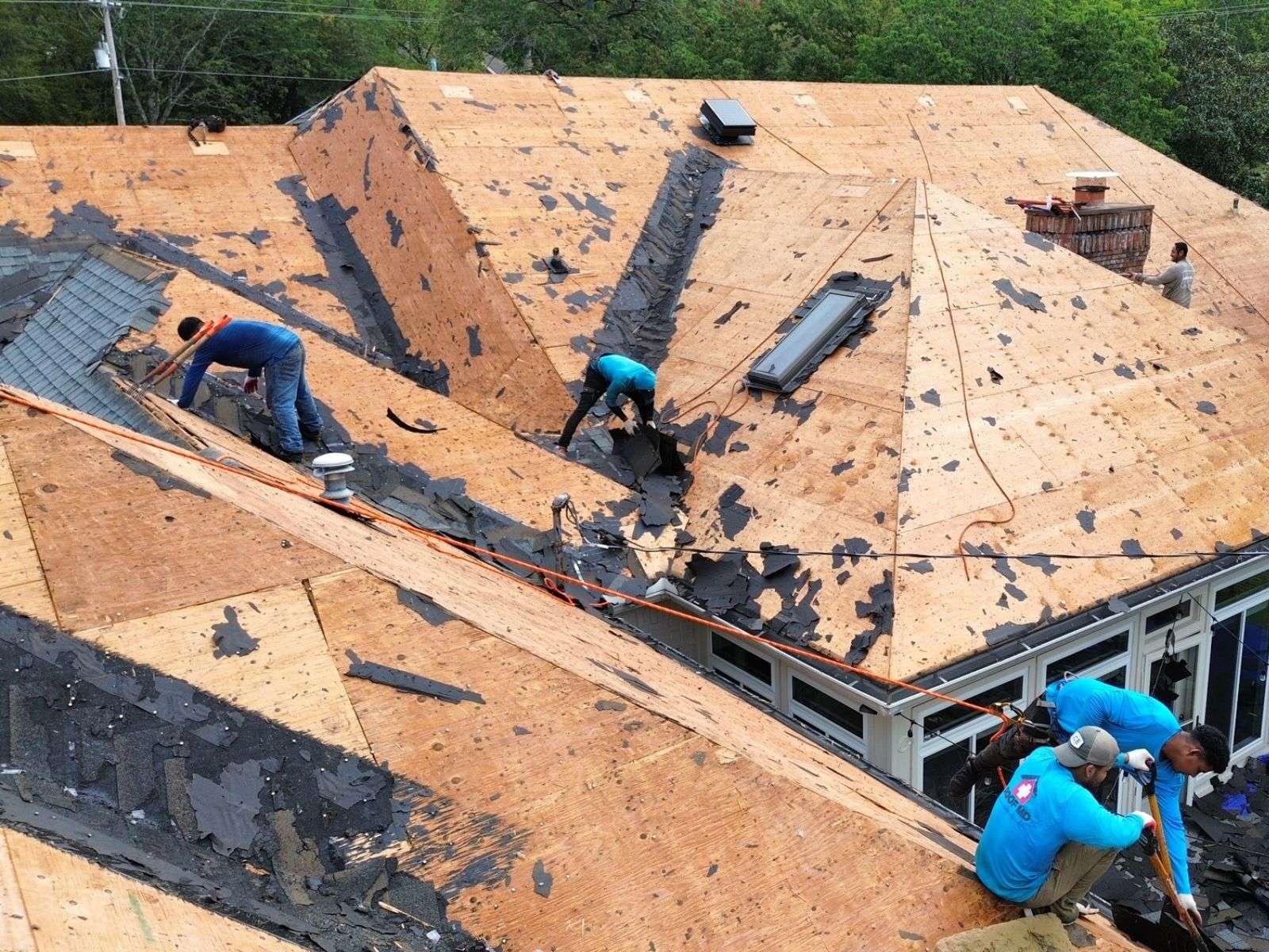 Roof Replacement Before - Gulfport Mississippi