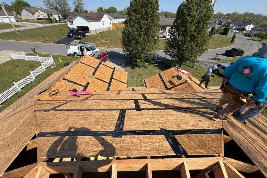Before- Fortified Roof